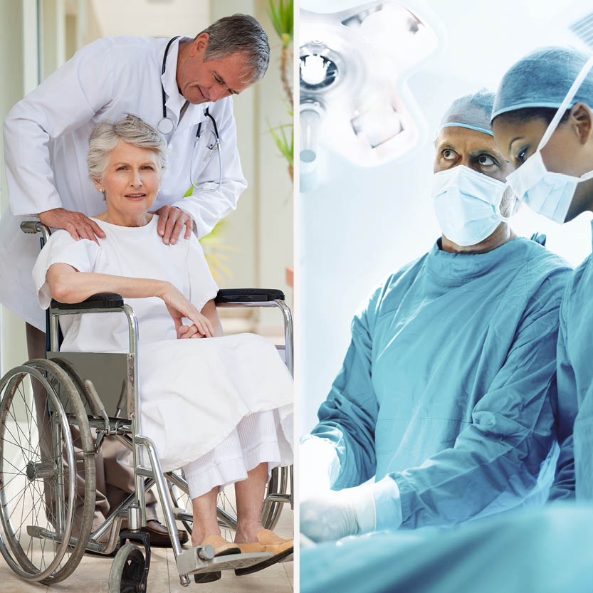 Different applications in Healthcare Facilities