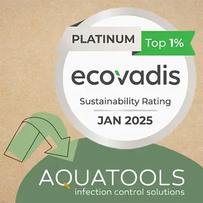 AQUATOOLS achieves excellence with the ECOVADIS Platinum medal!